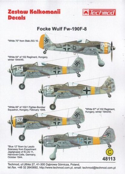 1/48 Focke-Wulf Fw 190F-8