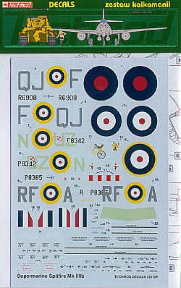 1/72 Supermarine Spitfire Mk.Ib/Mk.IIb (3) R6908 qJ-