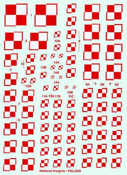 1/72 Poland National Insignia