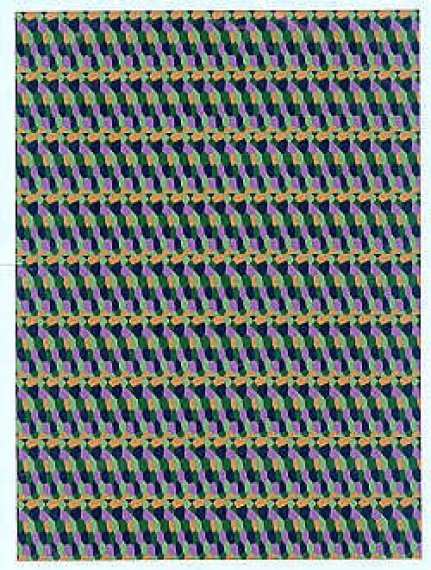 1/72 German WWI 5 colour Lozenge. Upper and lower surfaces