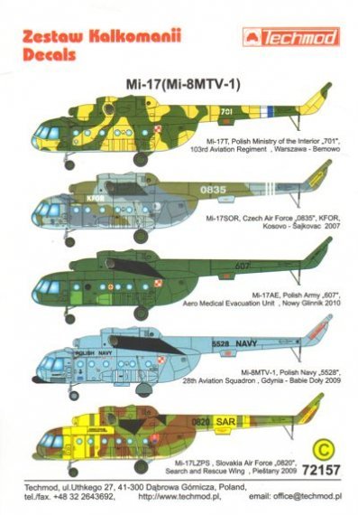 1/72 Mil Mi-8MT/Mi-17 Hip-H Helicopter