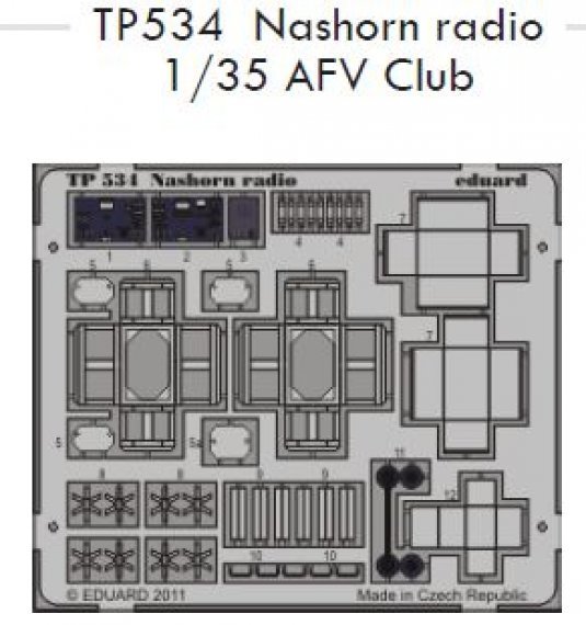 1/35 Nashorn radio AFV Club