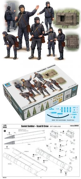 1/35 Soviet Scud B Crew
