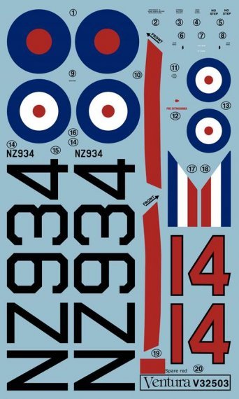 1/32 RNZAF North-American Harvard Mk.II NZ934 WW2 yellow trainer