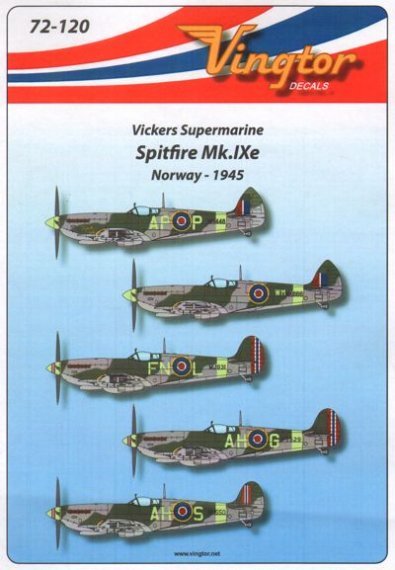 1/72 Supermarine Spitfire Mk.IXe  Norway 1945