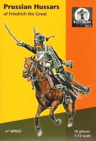 1/72 Scale Prussian Hussars 7 Years War Of Freidrich The Great