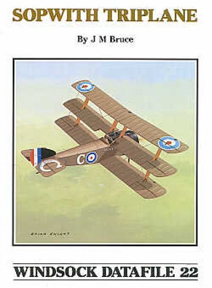 Sopwith Triplane Windsock Datafiles Reprint