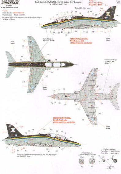 1/32 BAe Hawk T.1A 70th Anniversary 1921 Abu Sueir-Valley 1991
