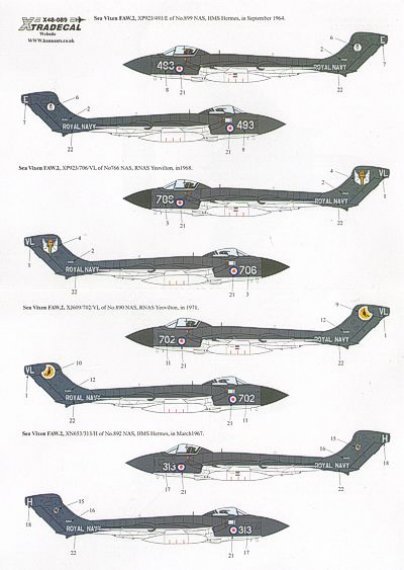 1/48 de Havilland Sea Vixen FAW.2