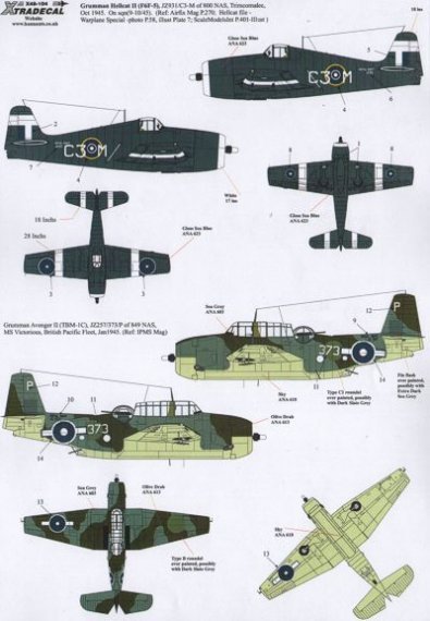 1/48 Yanks with Roundels Part 3 US Aircraft in the Fleet Air Arm
