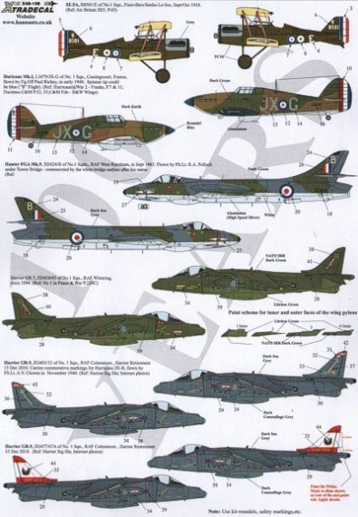 1/48 RFC/RAF 100 Years of 1 Squadron
