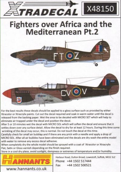 1/48 Fighters over North Africa and the Mediterranean Pt.2