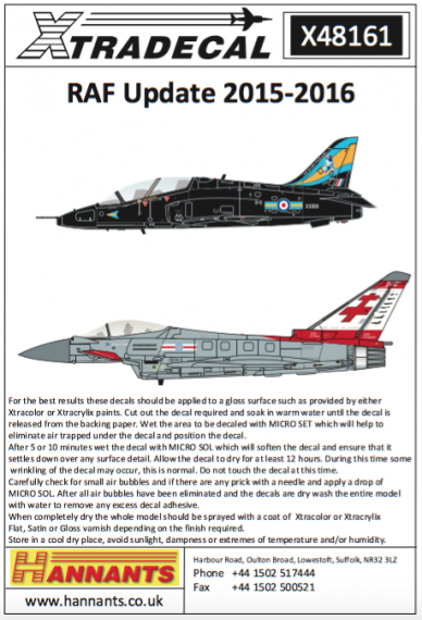 1/48 RAF Update 2015-2016