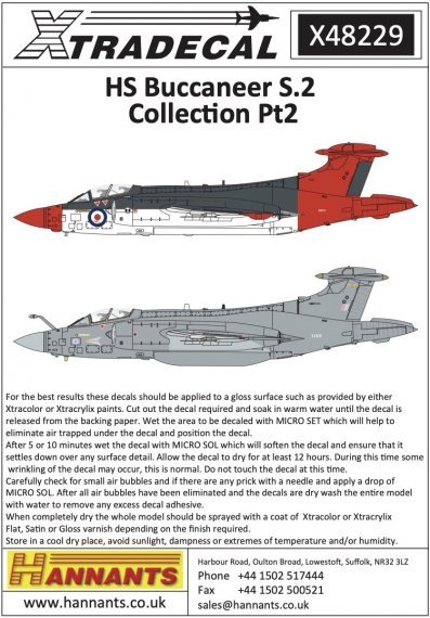 1/48 Blackburn Buccaneer S.2 Collection Pt.2