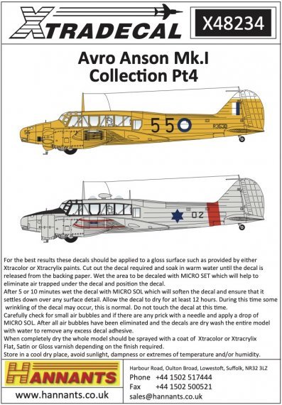 1/48 Avro Anson Mk.I Part 4