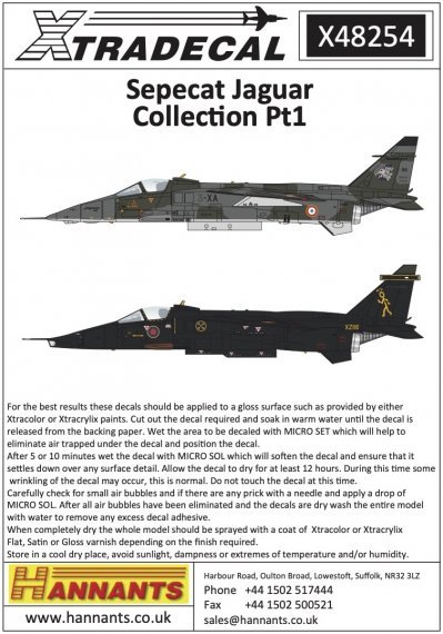 1/48 Sepecat Jaguar GR.1/GR.1A Part 1