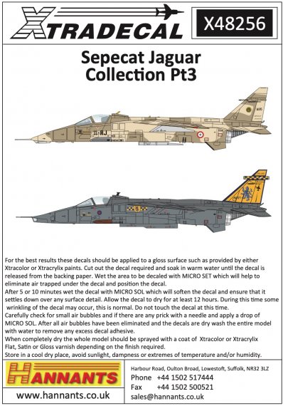 1/48 Sepecat Jaguar GR.1/GR.1A Part 3