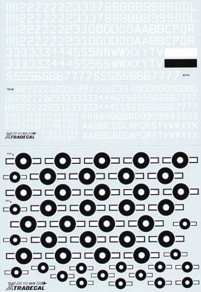 1/72 WWII British Pacific Fleet National Insignia