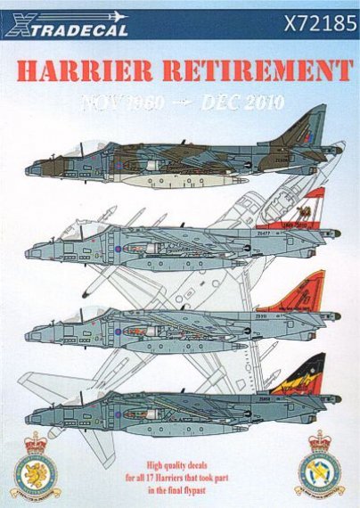 1/72 UK Air Arm Update Harrier Retirement