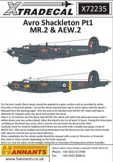 1/72 Avro Shackleton MR.2/AEW.2 Pt 1