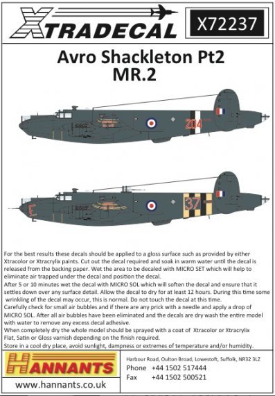 1/72 Avro Shackleton MR.2 Pt 2