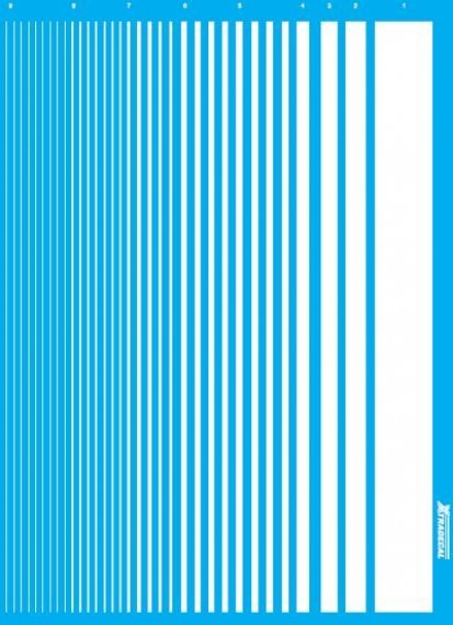 Parallel Stripes White