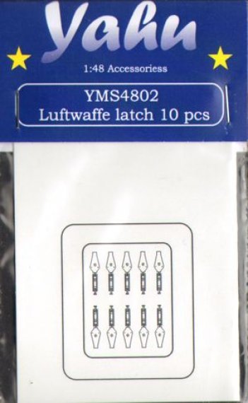 1/48 Luftwaffe latch 10 pcs