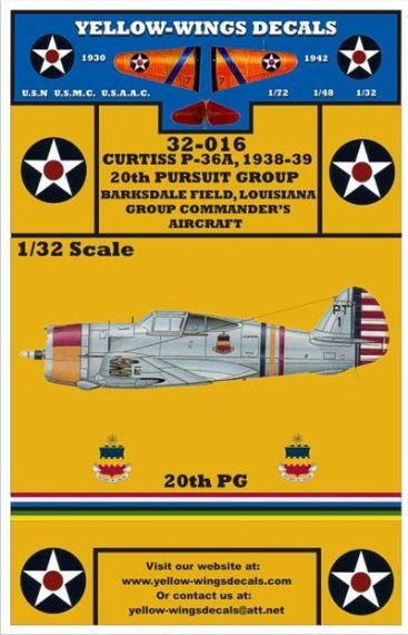 1/32 USAAC P-36A