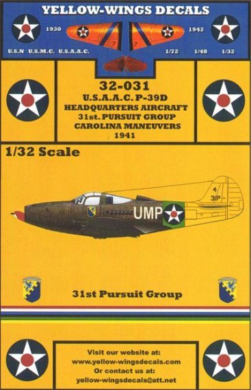 1/32 USAAC P-39D