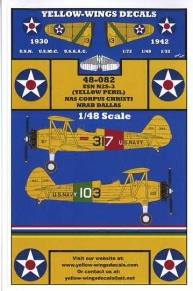 1/48 USN Boeing/Stearman N2S-3 Trainer 'Yellow Peril'