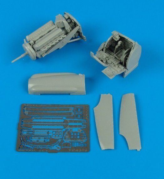 Aires Upgrade set: Spitfire F Mk. 22 detail set