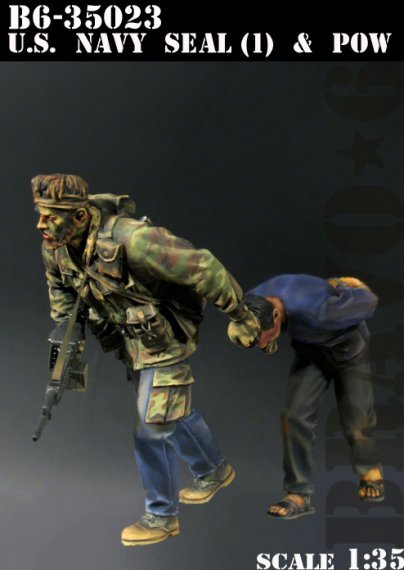 1/35 U.S. Navy SEAL (1) & POW