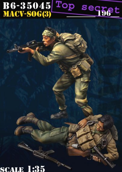 1/35 MACV-SOG (3)  2 figurines