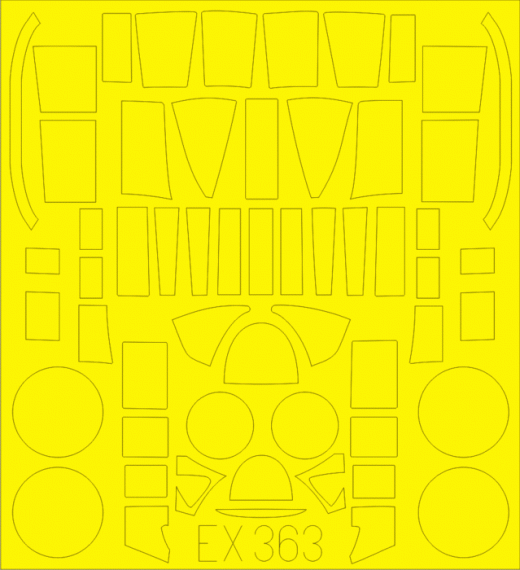 1/48 P-61A gun turret (G.W.H.) 8,75