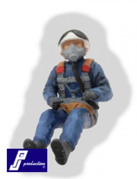 1/48 Russian Pilot seated in a/c (80'  90')