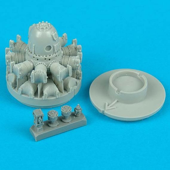 1/48 P-47 engine (ACAD)