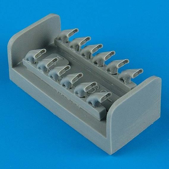 1/48 P-39Q/N exhaust (HAS)