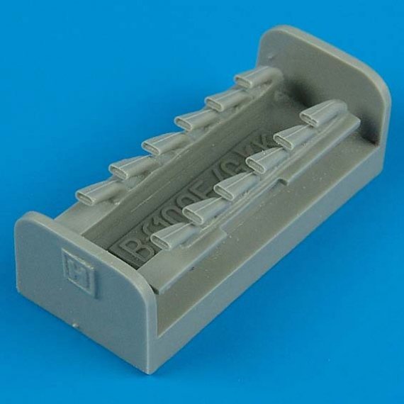 1/48 Bf 109F exhaust (HAS)