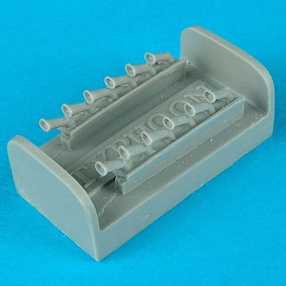 Hawker Typhoon exhaust