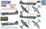 1/48 Hawker Tempest Mk.V canopy mask, insignia masks, decals