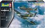 Revell 1/72 Set da Combattimento Bf-109G-10 vs Spitfire Mk.V
