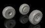 1/72 Curtiss P-40 Wheels-Diamond and whole Tread image 1