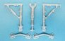 1/48 Saab JA-37 Viggen metal landing gear struts