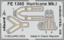 1/48 Hurricane Mk.I seatbelts STEEL