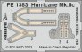 1/48 Hurricane Mk.IIc seatbelts STEEL for Arma Hobby