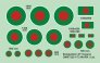 1/72 Bangladesh Air Force Insignia, 2 sets image 1