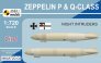 1/720 Zeppelin P & Q-class Night Intruders