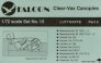 Falcon 1/72 Luftwaffe Part 3 - Verri�res vacuform�es