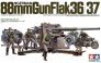 Tamiya 88mm Flak 36/37, Figurines & Moto 1/35