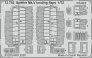 Eduard 1/72 Landeklappen Spitfire Mk.V Set